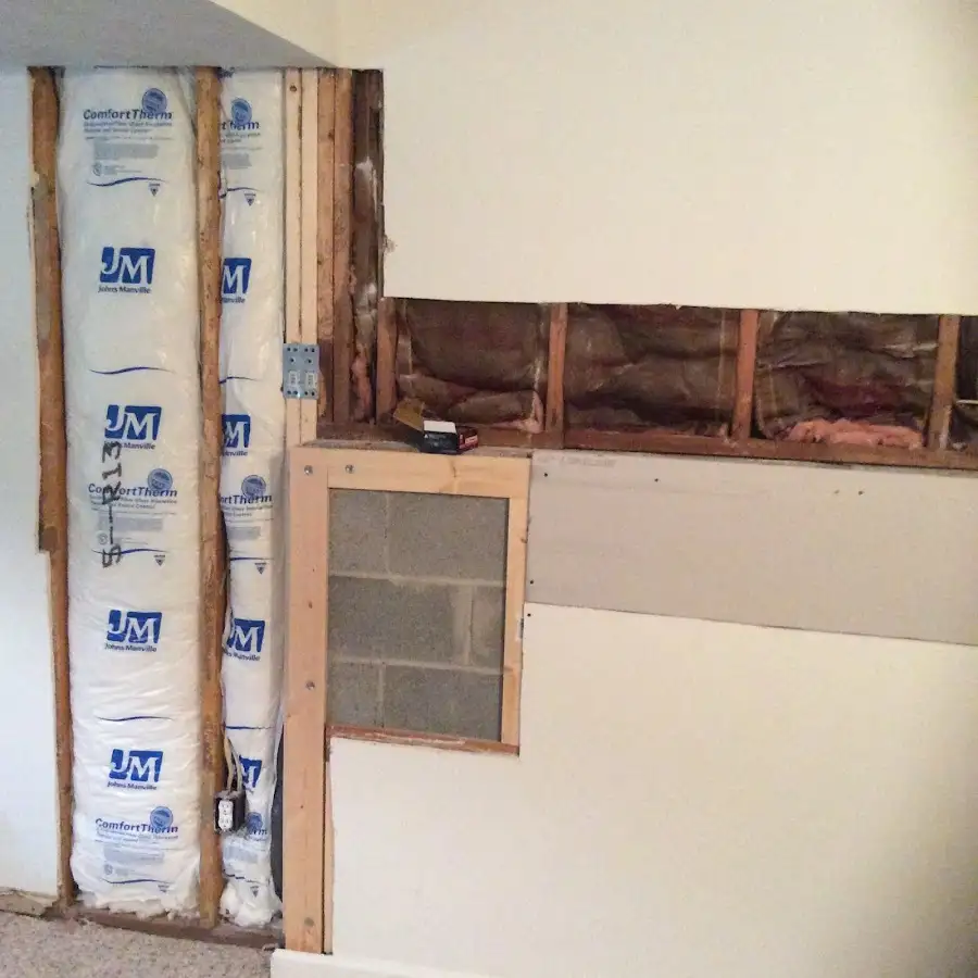 Wall insulation replacement during Contents Cleaning & Restoration in Chillicothe